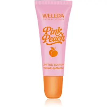 Weleda Pink Peach balsam de buze tonifiant