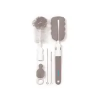 Babyono Set de perii pentru biberon și suzeta Grey 735/03