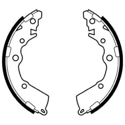 Set saboti frana DELPHI LS2068