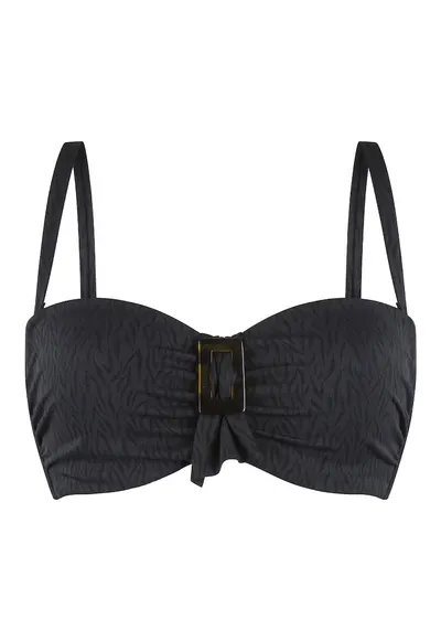 Sutien balconette de baie - Negru