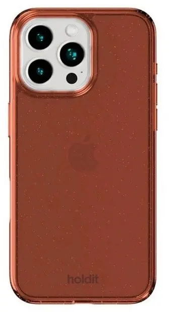 Husa Holdit - Glitter, iPhone 16 Pro, Amber