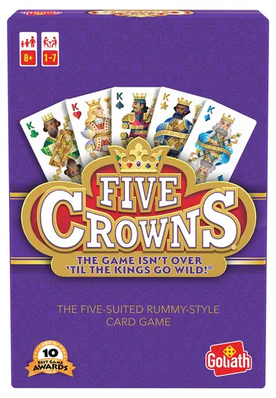 Joc de societate cu cărți Five Crowns - Familial