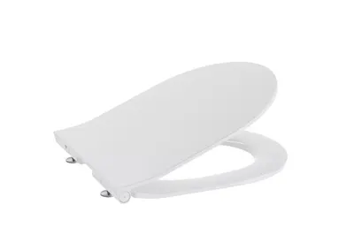 Capac WC The Gap Round A801D22003, compact, plastic, Alb