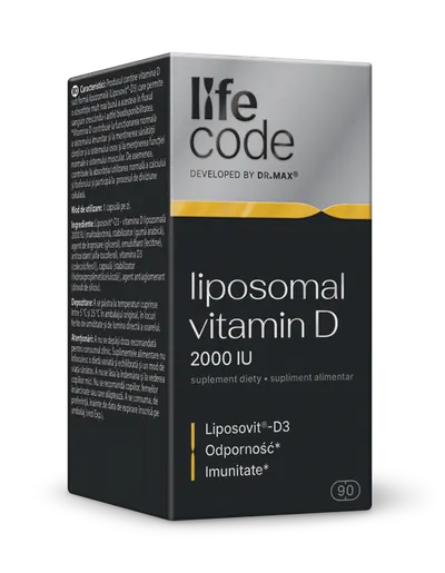 LifeCode developed by Dr. Max® Liposomal Vitamin D, 90 capsule