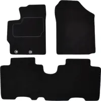 Covorase auto (set, velur, 3 bucati, culoare negru) TOYOTA VERSO S intre 2010-2016