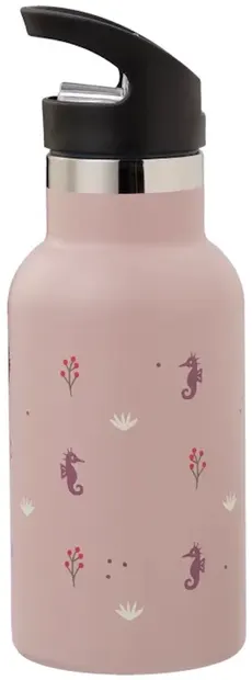 Sticlă și termos din oțel inoxidabil 2 în 1 Fresk - Seahorse, 350 ml