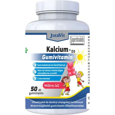 Calciu + D3 Vitamine Gumate pentru Copii si Adulti 50tb