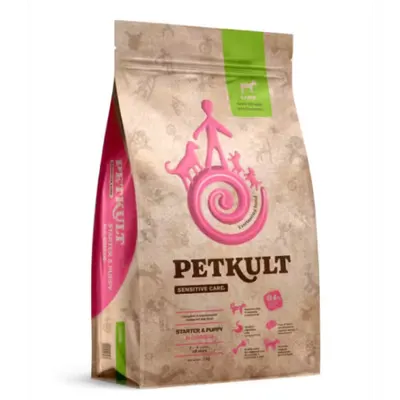 Hrana Uscata Caini, Petkult Sensitive Starter & Puppy, 1 kg