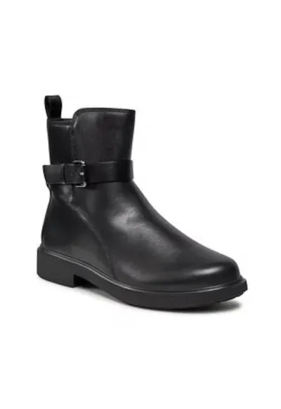 Ghete dama - 303175634 - piele naturala - negru