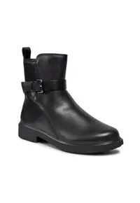 Ghete dama - 303175634 - piele naturala - negru