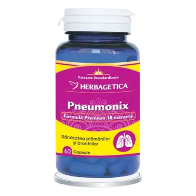 Pneumonix, Herbagetica | 60 capsule