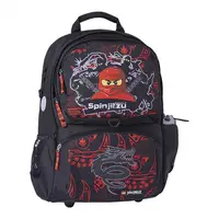Ghiozdan scoala Freshman + sac sport, 41x28x20 cm, LEGO Core Line, NinjaGo Team Ninja