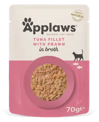 Applaws Cat Plic File Ton Cu Creveti Black Tiger 70 g