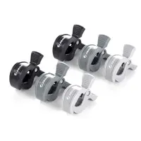 Set 6 clesti pentru carucior, Jane, Multifunctional, Gri si negru