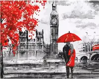 Set de vopsea după număr Foska - Londra