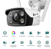 "TP-LINK VIGI 4MP Outdoor Bullet Network WIFI Camera,VIGI C340-W(4mm), 1/3""Progressive Scan CMOS, obiectiv: 4mm, F1.6, unghi v