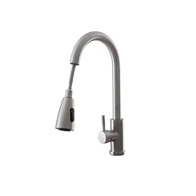 Baterie bucătărie cu duș extractabil și două funcții, seria VITAL FLOW FB-014-1