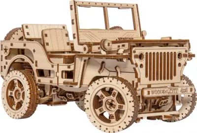 Puzzle mecanic 3D - Masina 4x4
