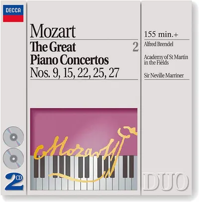 Mozart: The Great Piano Concertos 2: Nos. 9, 15, 22, 25, 27 | Alfred Brendel, The Academy Of St. Martin-in-the-Fields, Neville Marriner
