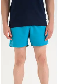 Pantaloni scurti de baie cu snur - Albastru