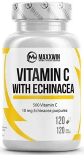 Vitamin C with Echinacea, 120 capsule, Maxxwin