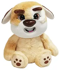 Jucărie de pluș Plushkins - Un animal cu o față în schimbare, Bingo