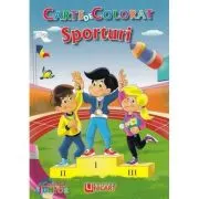 Sporturi. Carte de colorat