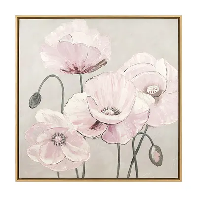 Tablou INNOCENCE IN PETALS, 60x60 cm