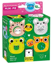 Puzzle Banana Panda My First Puzzles - Mini Me, 14 piese