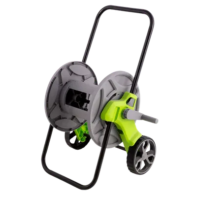 Carucior pentru furtun Hydro-Fix, diametru furtun 1/2" / 3/4", lungime furtun 60 / 35 m
