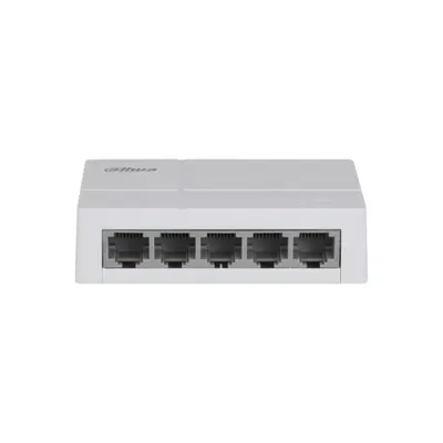 Switch cu 5 porturi Dahua SF1005L-EUR, 1 Gbit, 0.744 Mpps, 2000 MAC, fara management