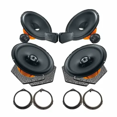 Pachet difuzoare auto Hertz Dieci dedicat Mercedes C Class 2007-2015, RMS 80W
