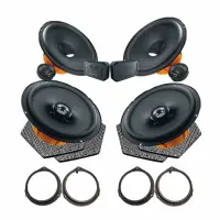 Pachet difuzoare auto Hertz Dieci dedicat Mercedes C Class 2007-2015, RMS 80W