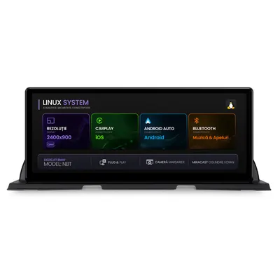 Navigatie BMW Seria 6 (2013-2016), Linux OS OEM, Varianta NBT, CarPlay Android Auto Wireless, MirrorLink, Camera AHD, 12.3 Inch