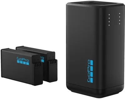Încărcător GoPro - Dual + baterii Enduro pentru GoPro Max2