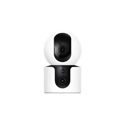 Camera supraveghere interior wireless WiFi dual band cu lentila duala Xiaomi C300 DUAL, 3 MP, 6 - 2.8 mm, 2.4 -5 GHz, bluetooth, microfon si difuzor, tracking, slot card