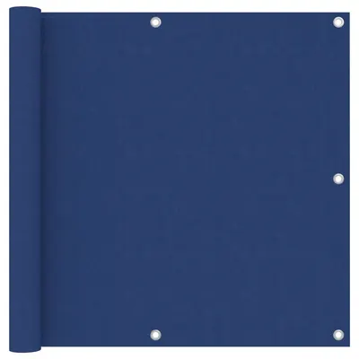 Gossi paravan de balcon, albastru, 90 x 600 cm, tesatura oxford