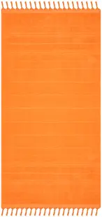 Prosop de plajă Rakla - Ines, 100% bumbac, muştar, 90 х 175 cm