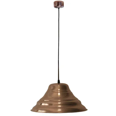 Lustra vintage din cupru CS09CO, finisaj mat, diametru 33 cm