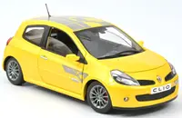 Model de colecție NOREV Modern: Мașini - Renault Clio R.S. "F1 Team" (2007) (Sirius Yellow)