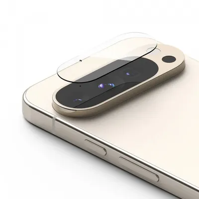 Folie de protectie Camera Spate Ringke pentru Google Pixel 9 Pro, Sticla Securizata, Set 3 bucati, Transparenta