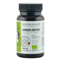 Green Detox ecologic, 120 tablete, Republica Bio