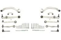 Set reparatie brate puntea fata Lemforder pentru AUDI A4 B5, A4 B6, A4 B7, A6 C5; SKODA SUPERB I; VW PASSAT B5, PASSAT B5.5 1.6-4.2 11.94-03.09