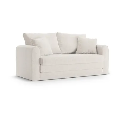 Canapea albă extensibilă 158 cm Lido – Micadoni