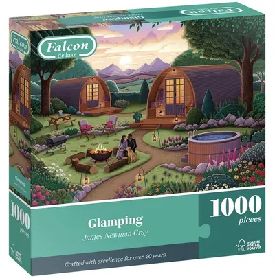 Puzzle Falcon de 1000 piese - Glamping