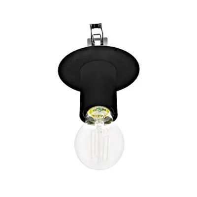 recessedspot Iguala 1flg E27 E27 40W black