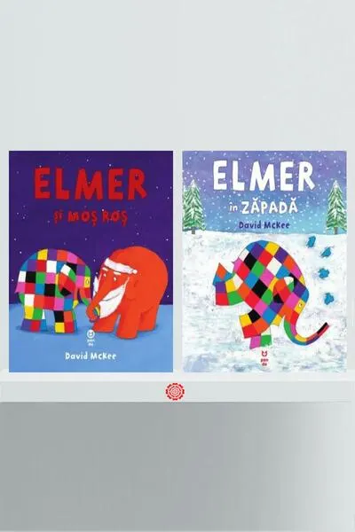 Pachet Elmer de Crăciun - Paperback - David McKee