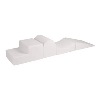 Teren de joacă din spumă alb 4 buc. înălțime 30 cm 45x193 cm – Meowbaby