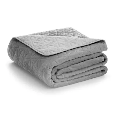 Cuvertură AmeliaHome Laila Silver, 260 x 240 cm, gri deschis