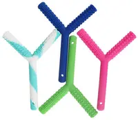 Masajor siliconic logopedic Smart Baby - Y-shaped, asortiment